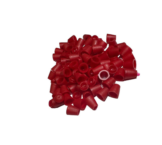 BELLOTA DE PLASTICO ROJO
