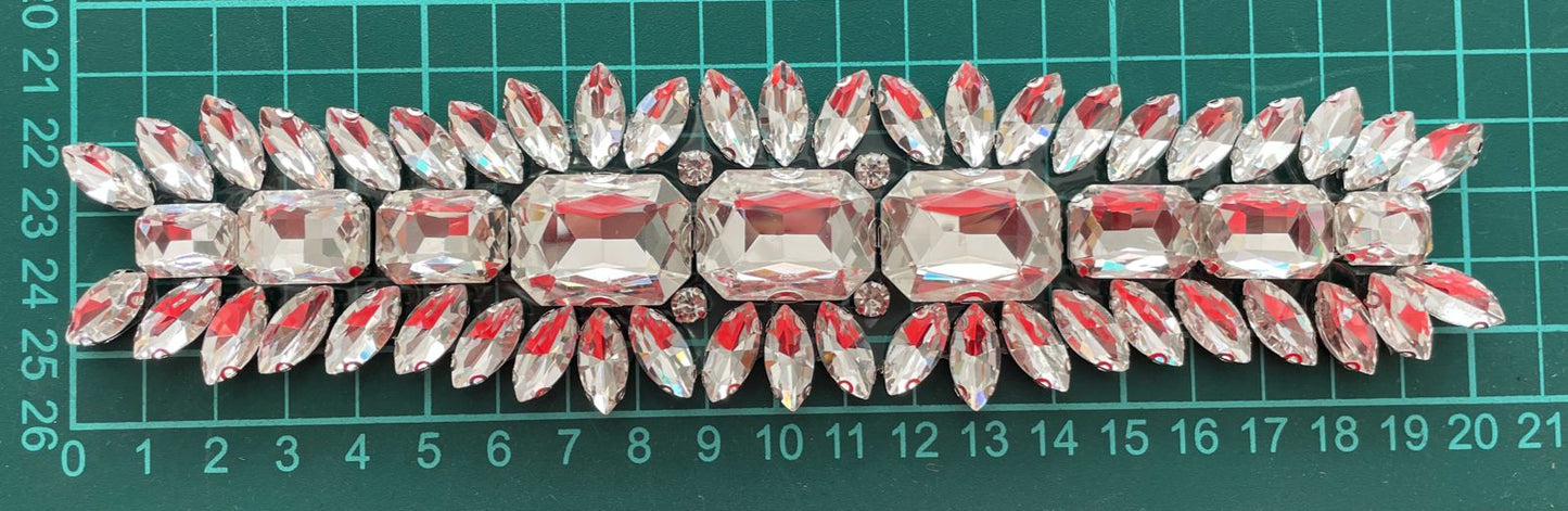 CUELLO DE PEDRERIA PLATA