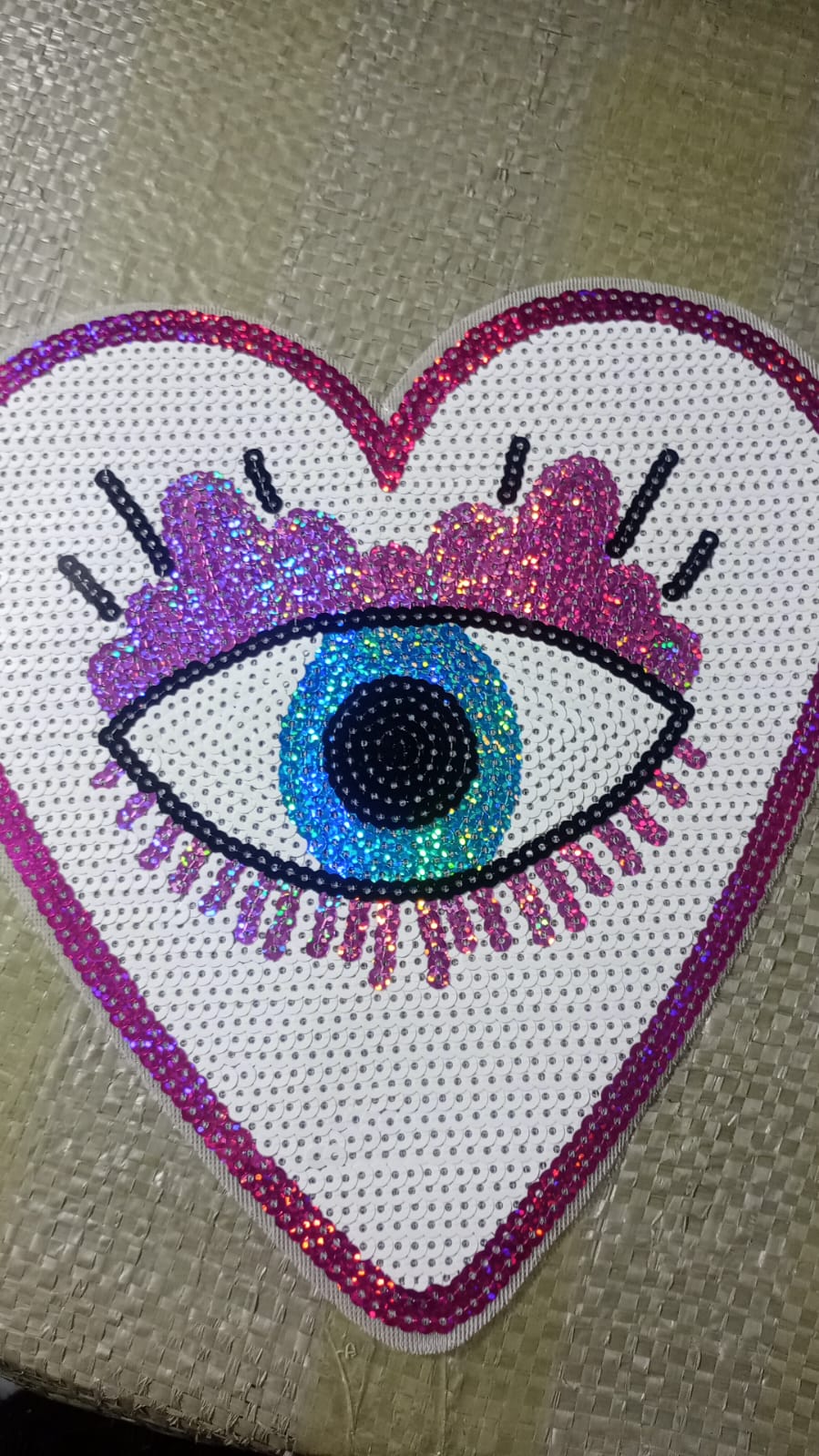 PARCHE OJO TURCO OJO CORAZON