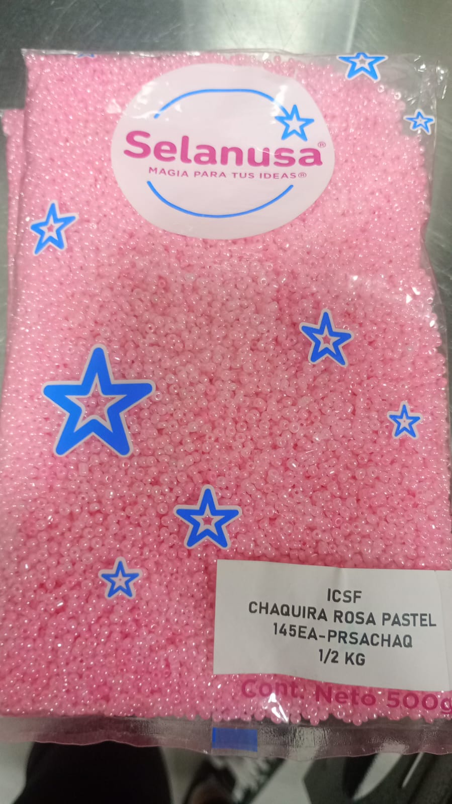 CHAQUIRA ROSA PASTEL 1/2 KG