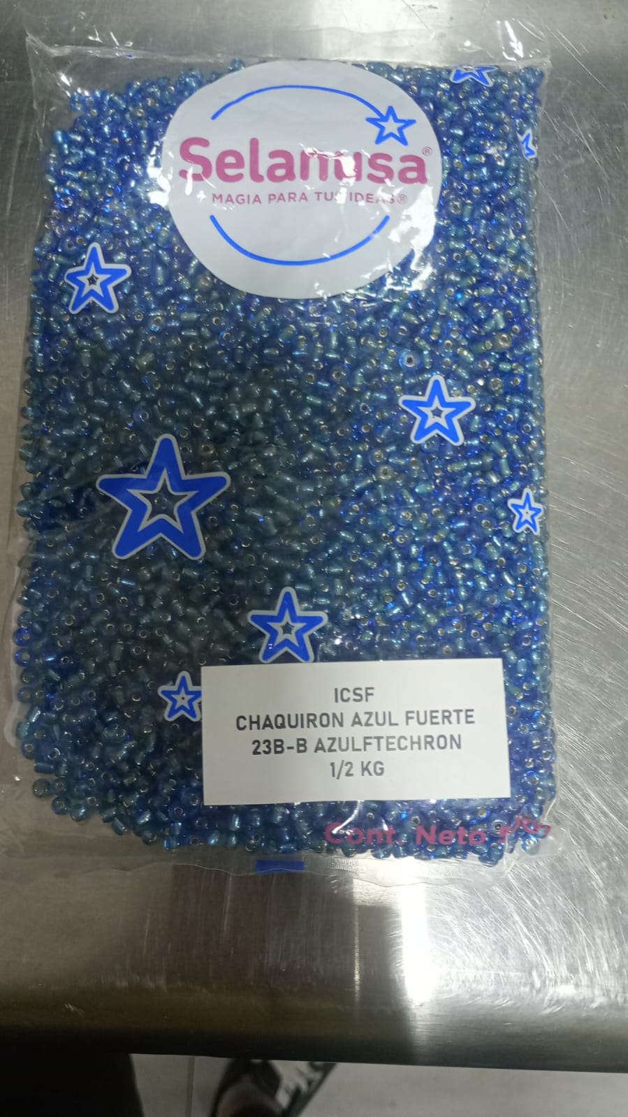CHAQUIRON AZUL FUERTE 1/2 KG