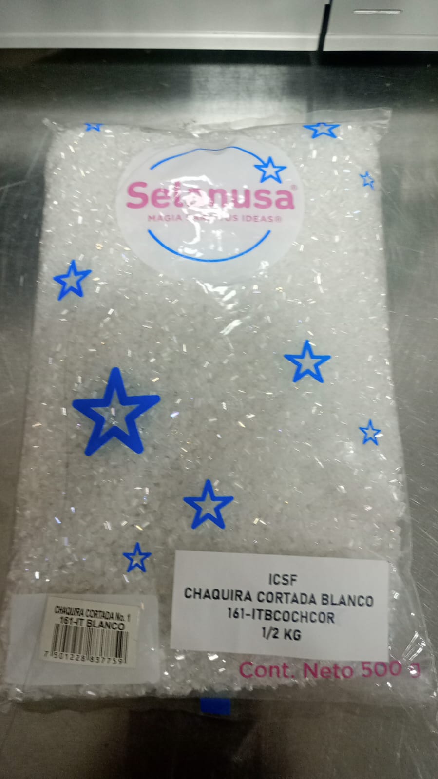 CHAQUIRA CORTADA BLANCO 161-IT 1/2 KG