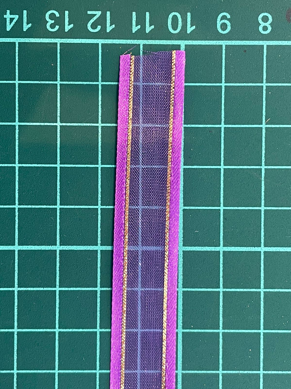 LISTON DE ORGANZA 5/8 MORADO