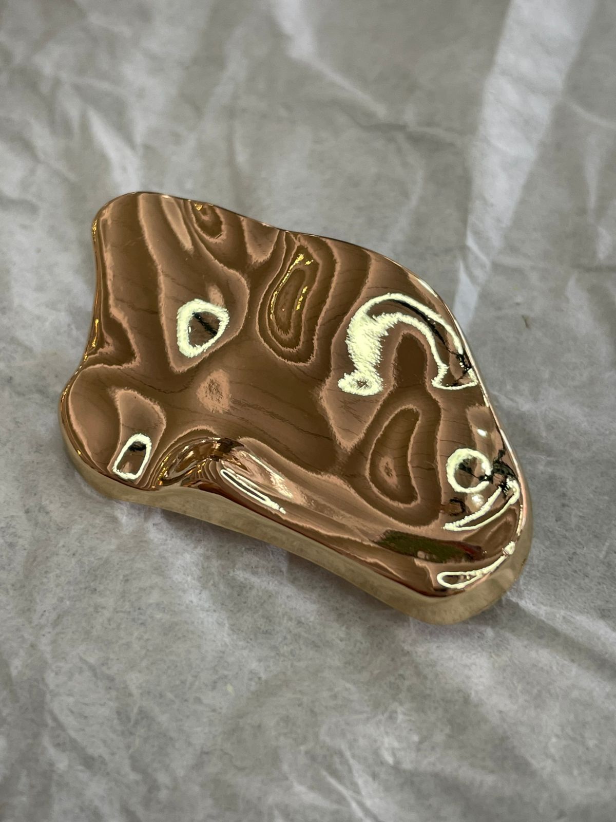 HEBILLA FIGURA ORO ROSA 187