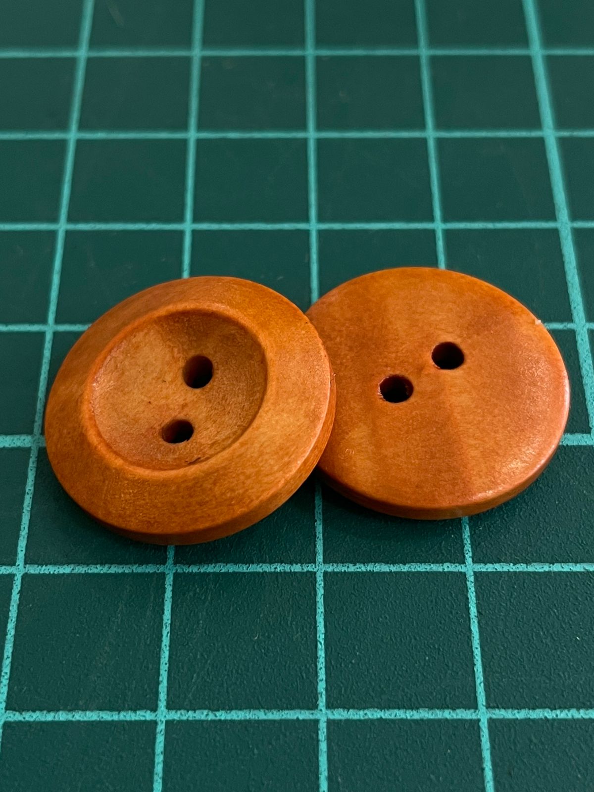 BOTÓN DE MADERA #32 VAINILLA