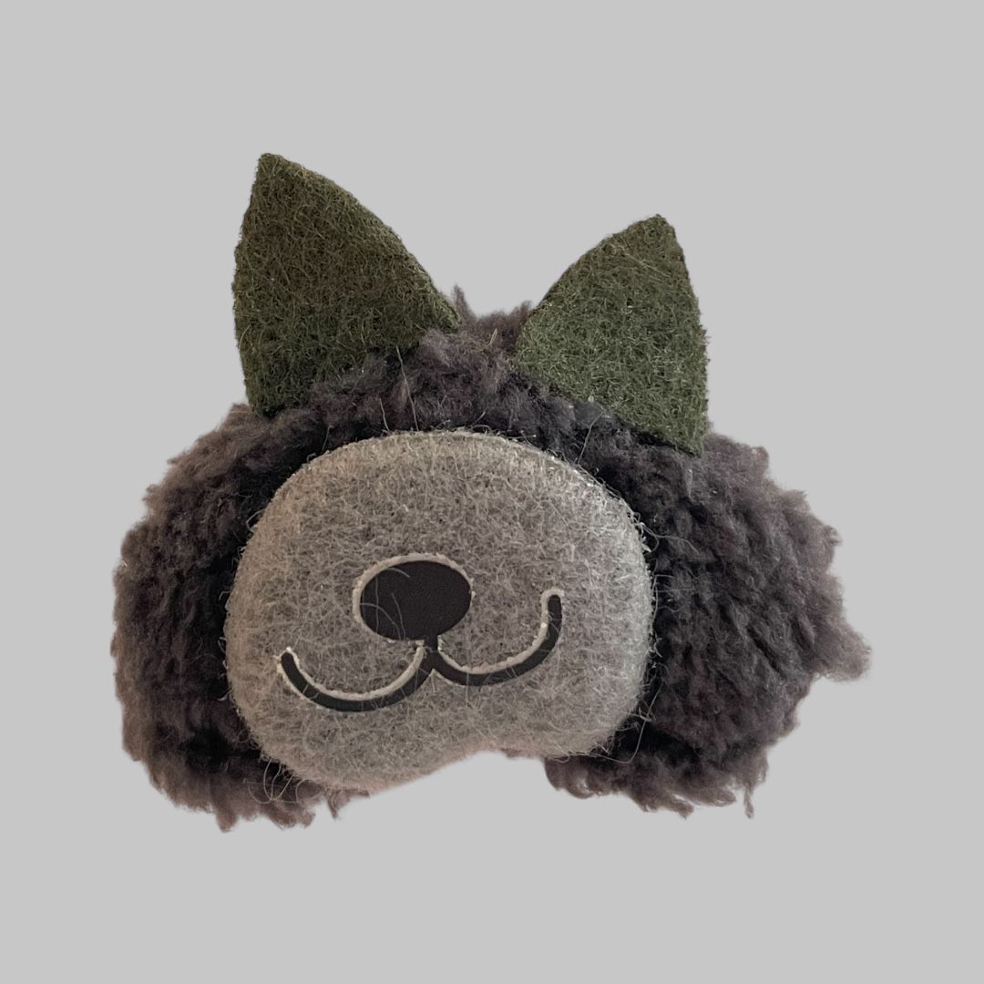 PELUCHE LOBO MELENA OLIVO