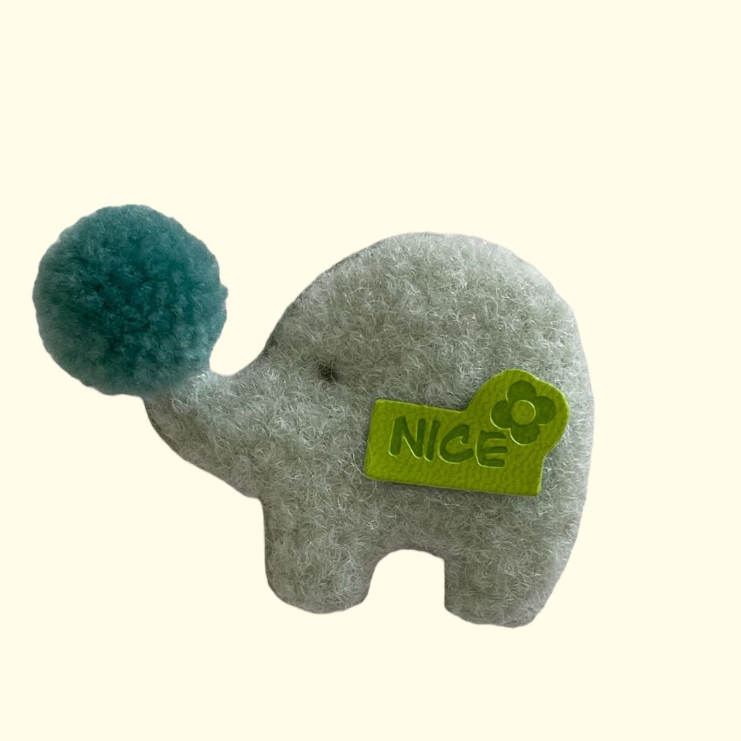 PELUCHE ELEFANTE VERDE