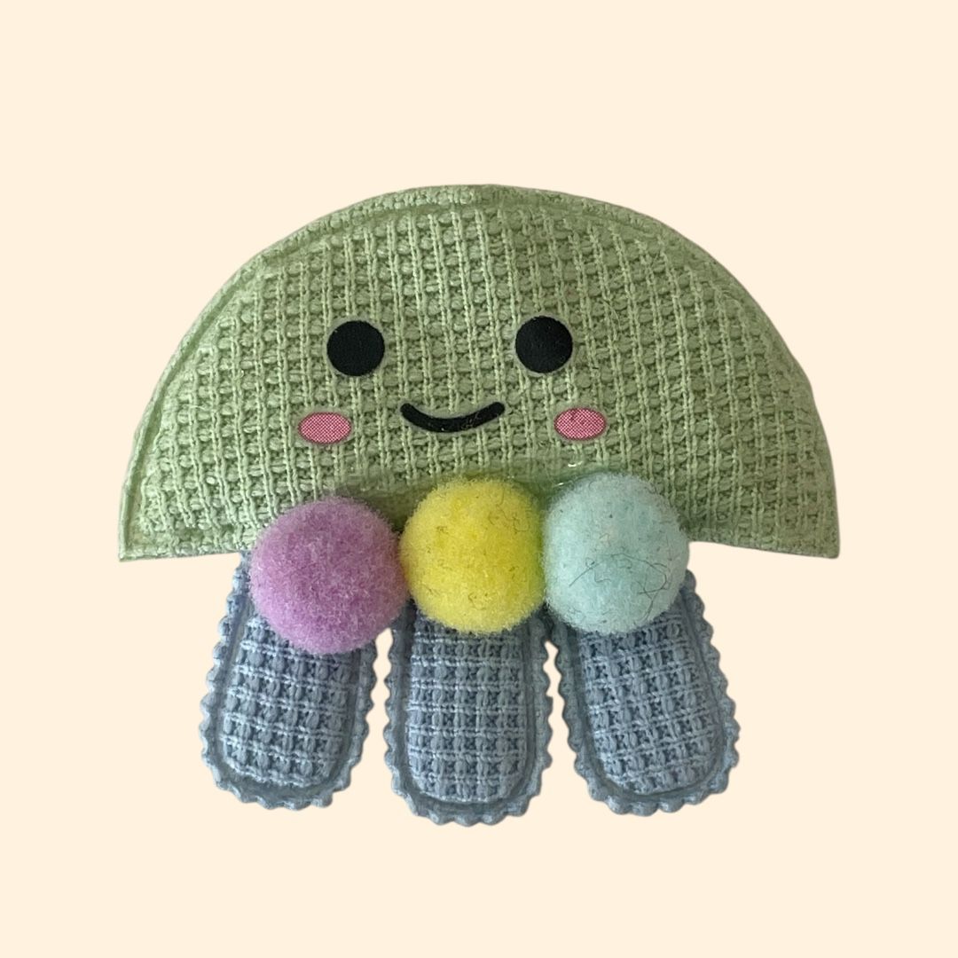 PELUCHE PULPO CABEZA VERDE