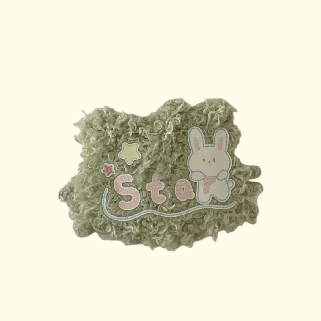 PELUCHE CONEJO ESTRELLA VERDE