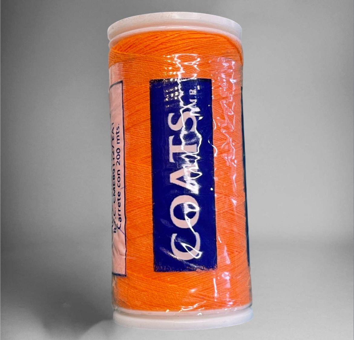 HILO COATS NARANJA FOSFORECENTE 2014