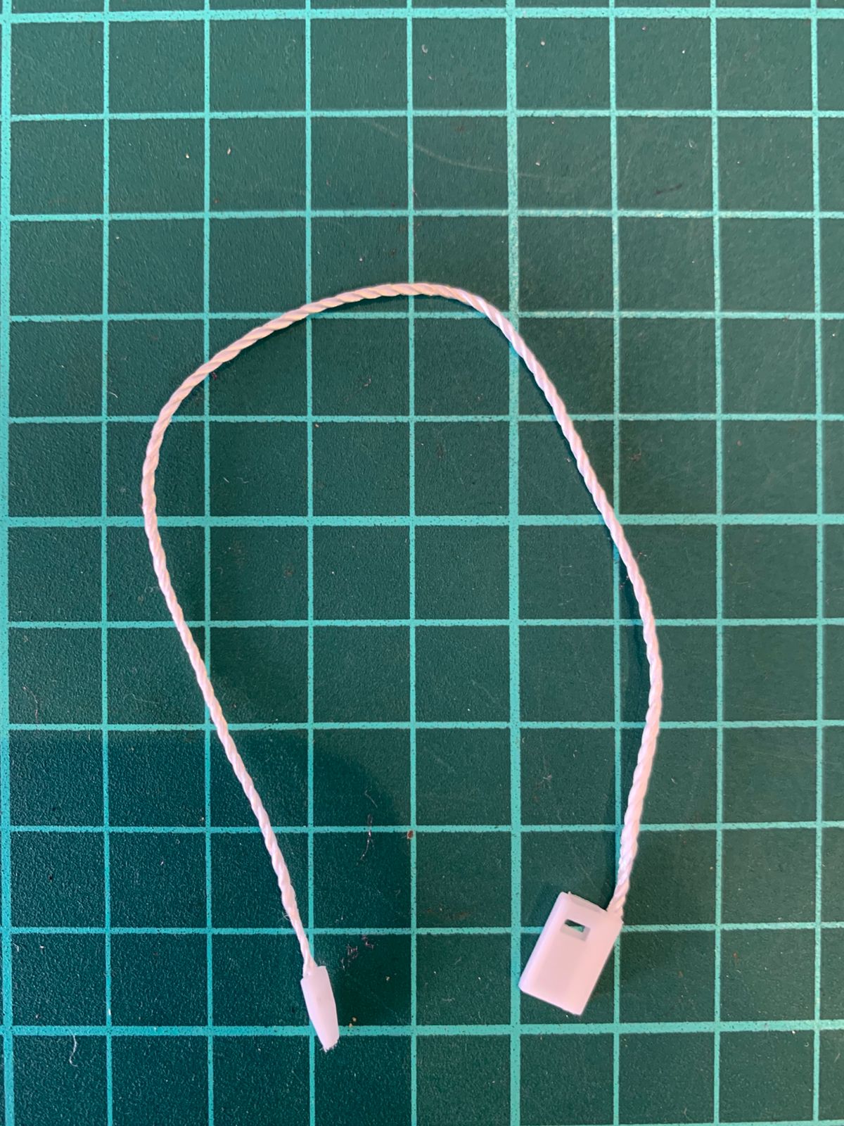 CANDADO PARA ETIQUETA BLANCO