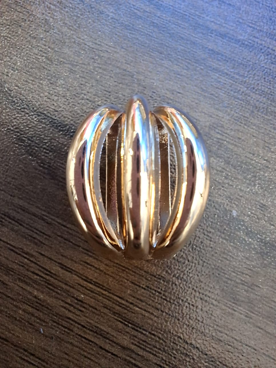 HEBILLA ANILLO ORO-ROSA