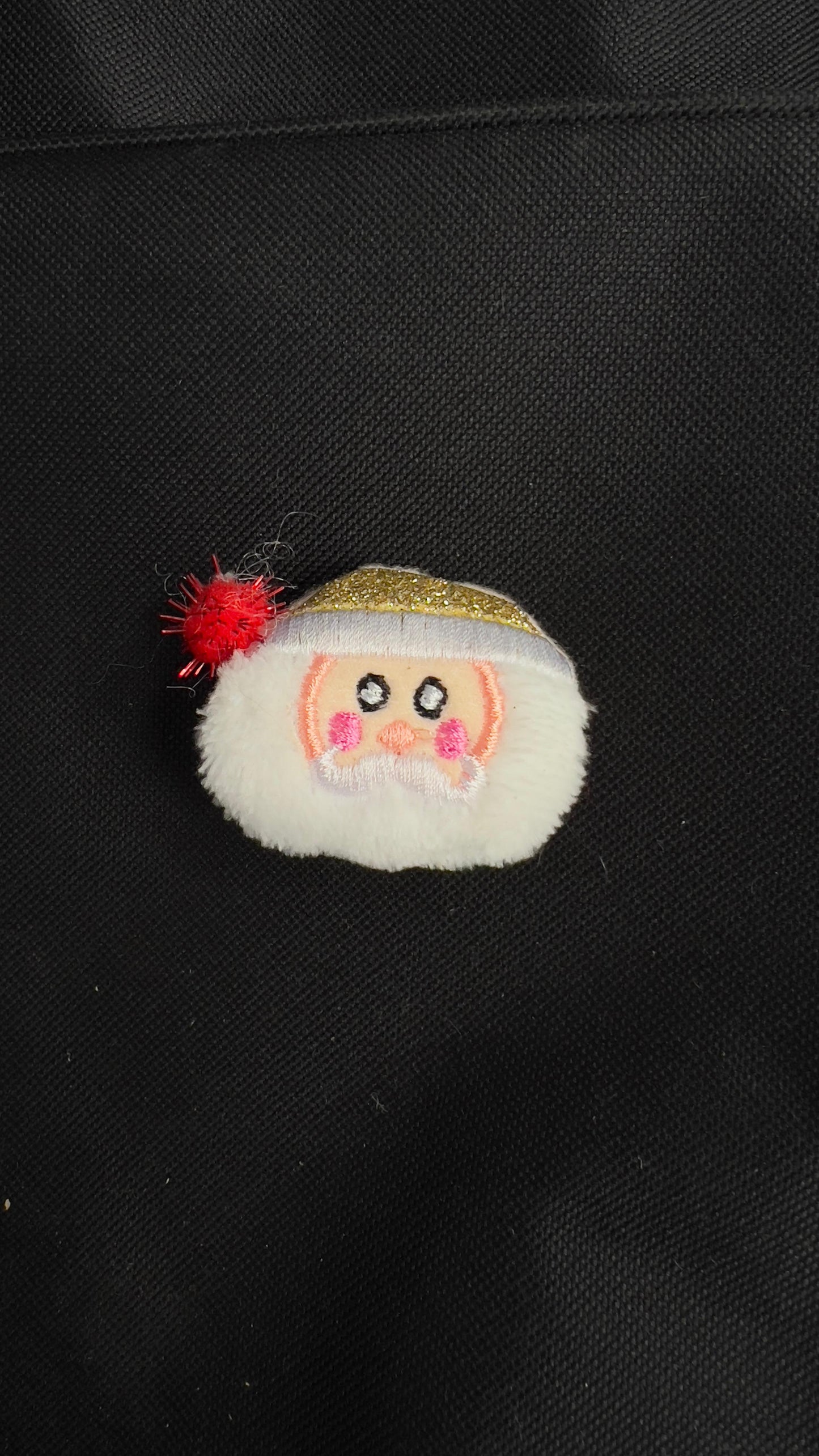 PELUCHE SANTA CLAUS-GORRO DORADO