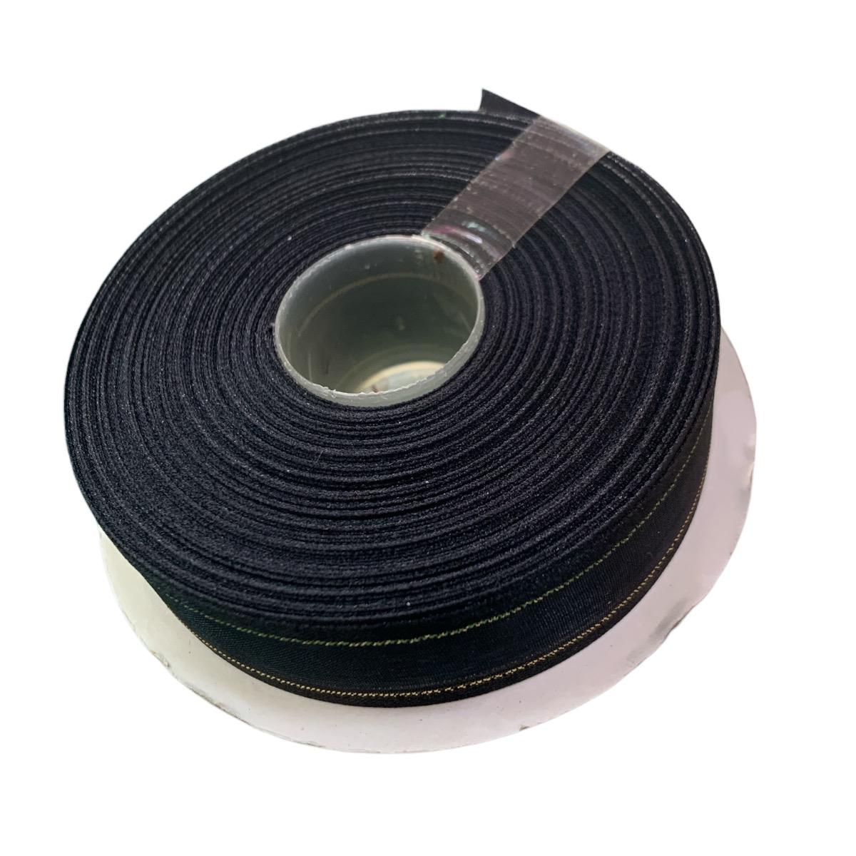 LISTON DE ORGANZA 7/8 NEGRO