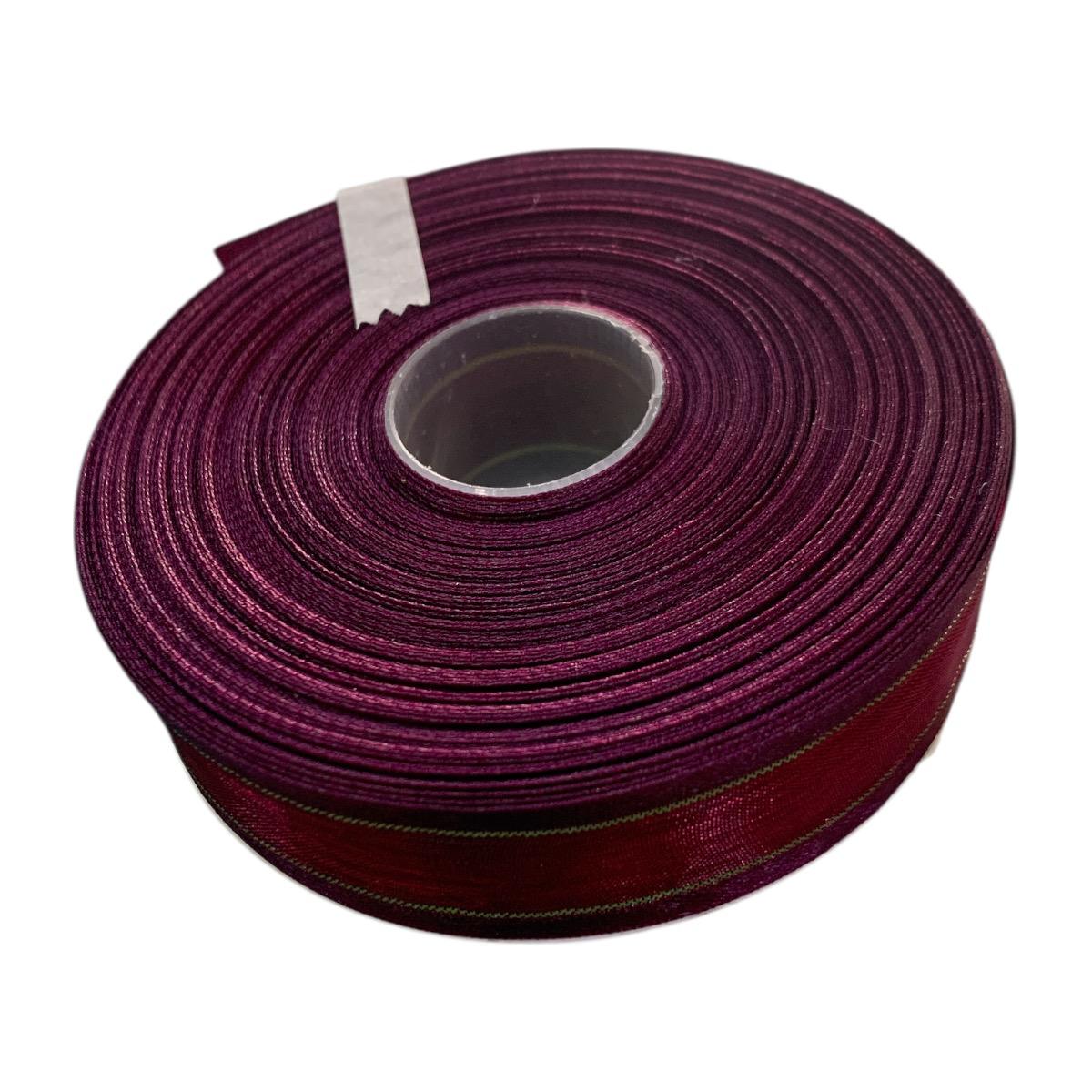 LISTON DE ORGANZA 7/8 VINO