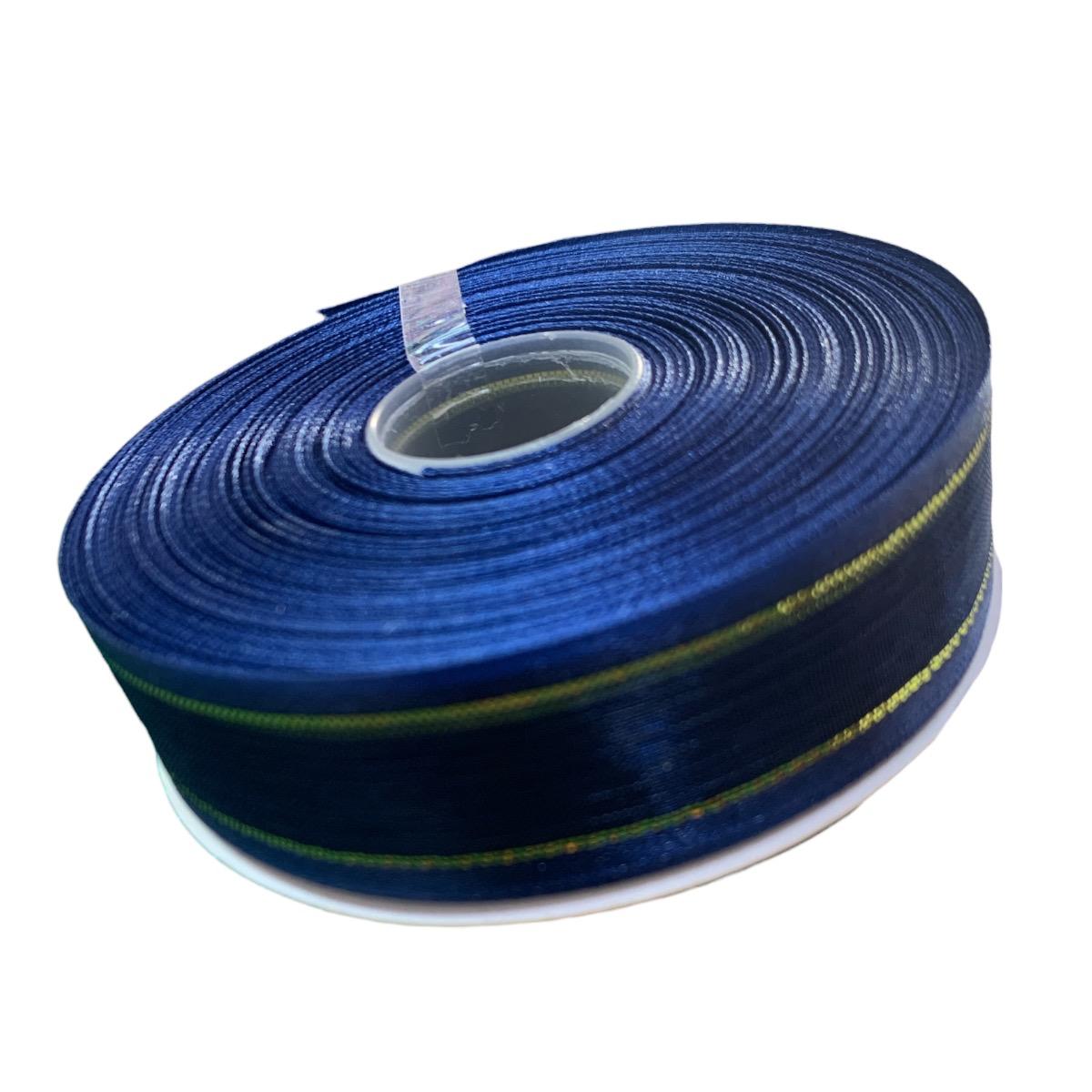 LISTON DE ORGANZA 7/8 AZUL MARINO