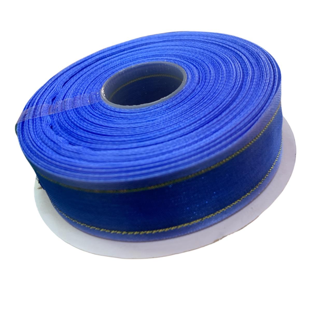 LISTON DE ORGANZA 7/8 ELECBLUE