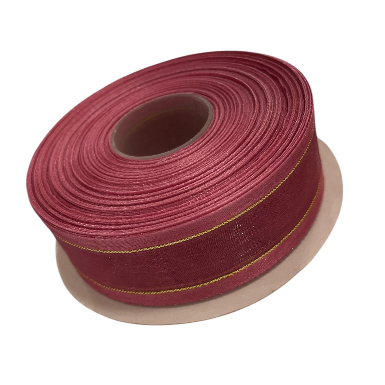 LISTON DE ORGANZA 7/8 PALO DE ROSA