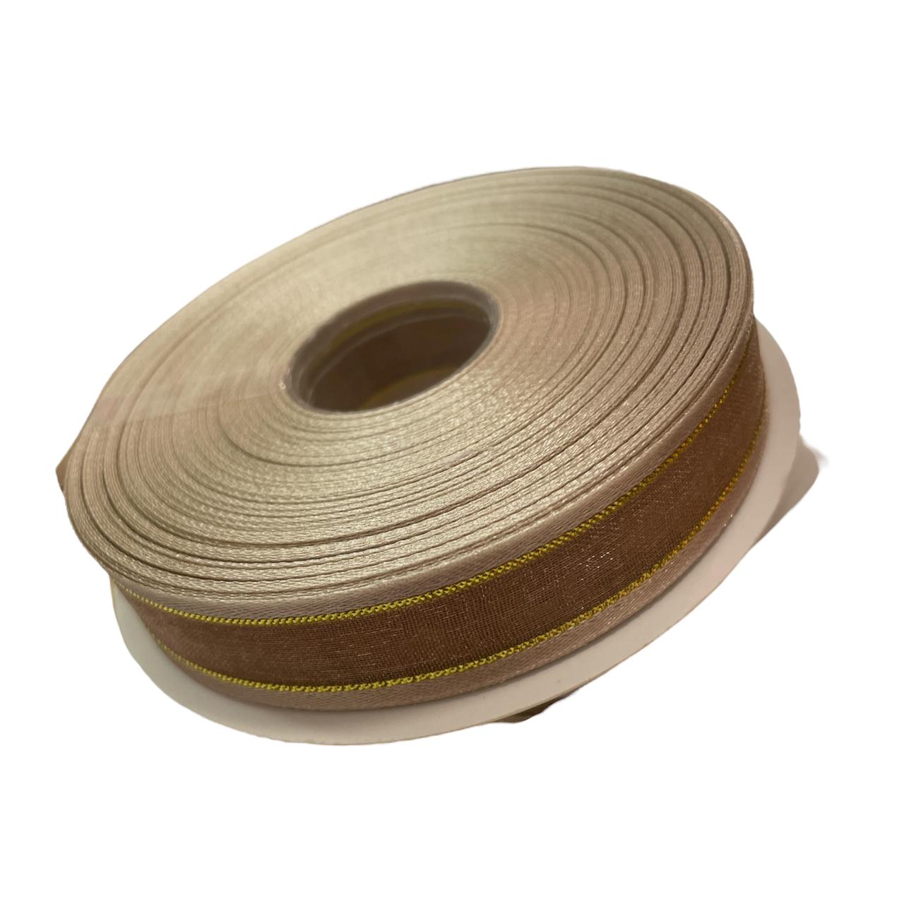 LISTON DE ORGANZA 5/8 BEIGE