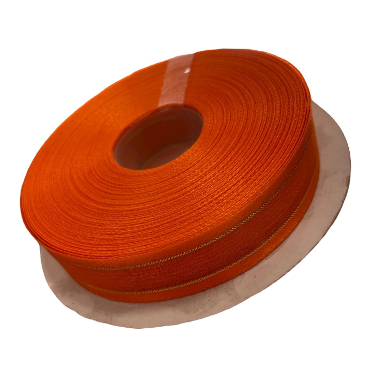 LISTON DE ORGANZA #3 O 5/8 NARANJA