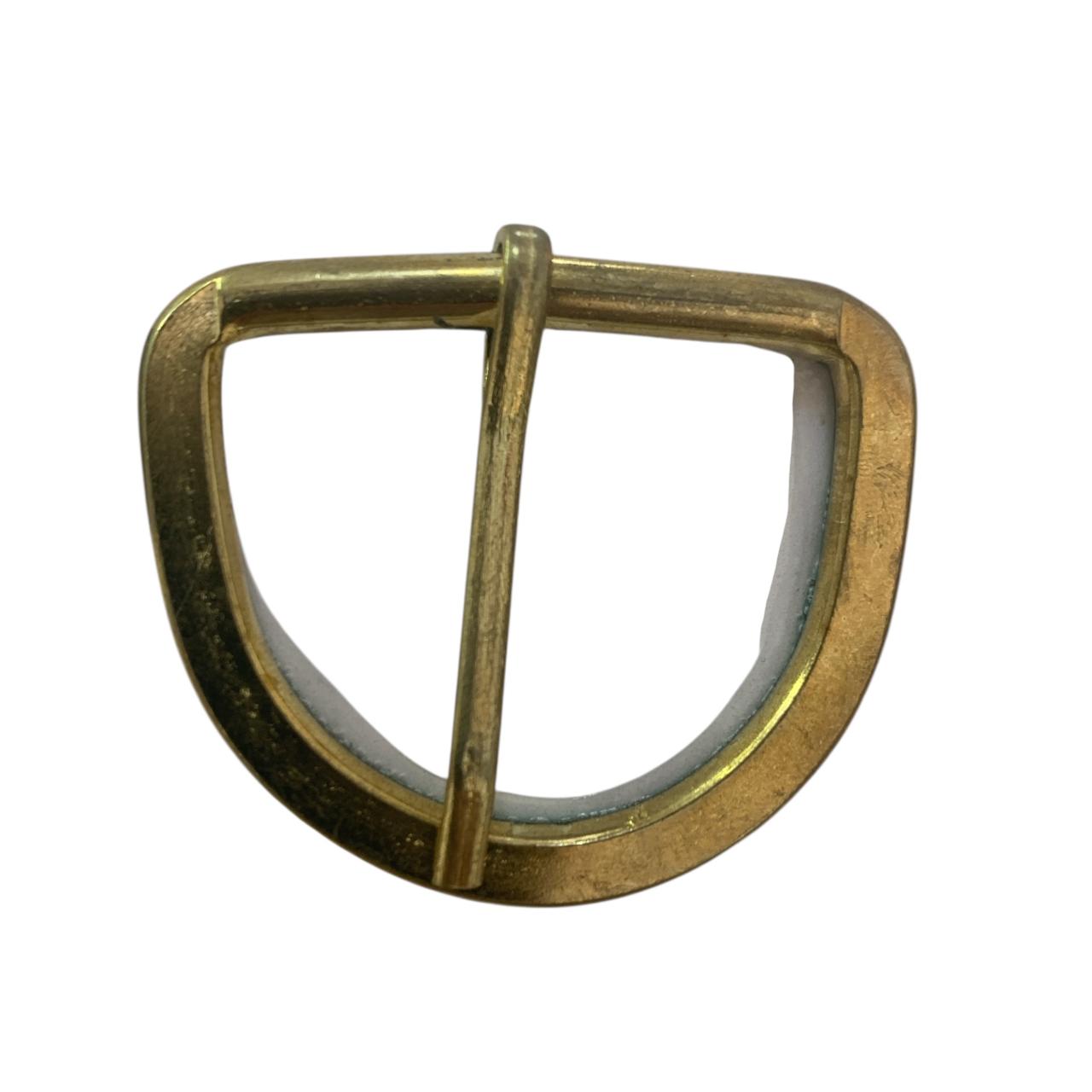 HEBILLA "D" #38 DORADO L1H PLANA