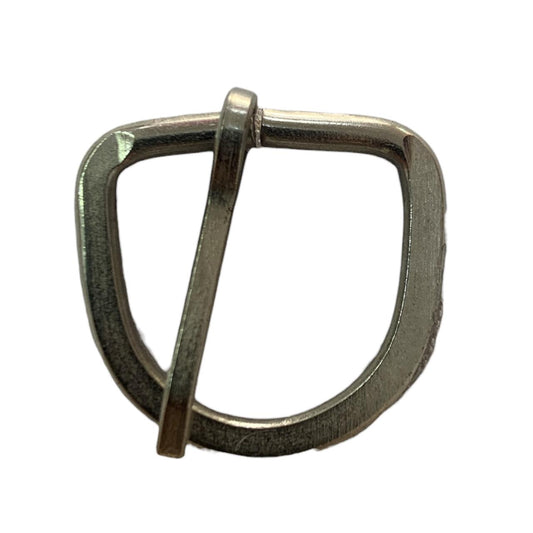 HEBILLA TIPO D #19 PLANA NIQUEL