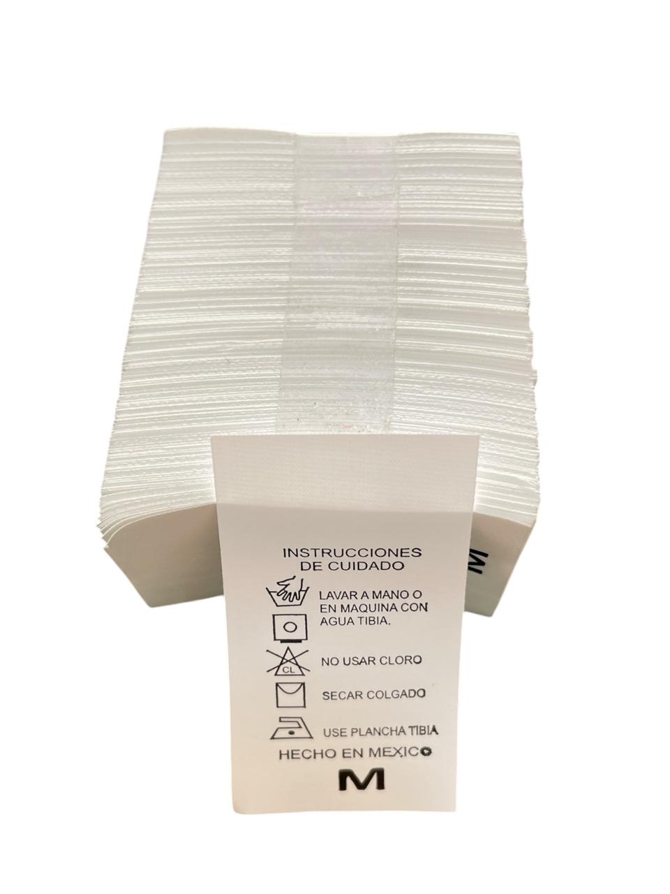 TALLA DE NYLON INSTRUCTIVO MEDIANO