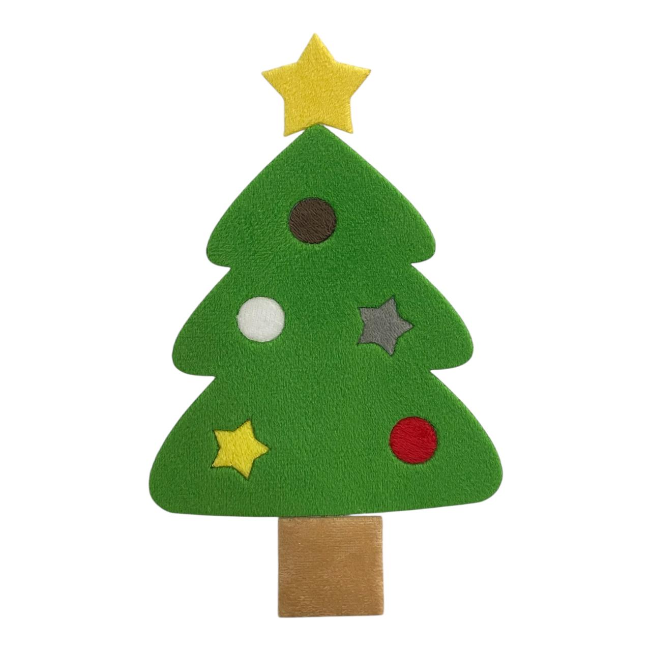 Arbol navidad estrella amarilla 20 * 12 cm -- 0H2065