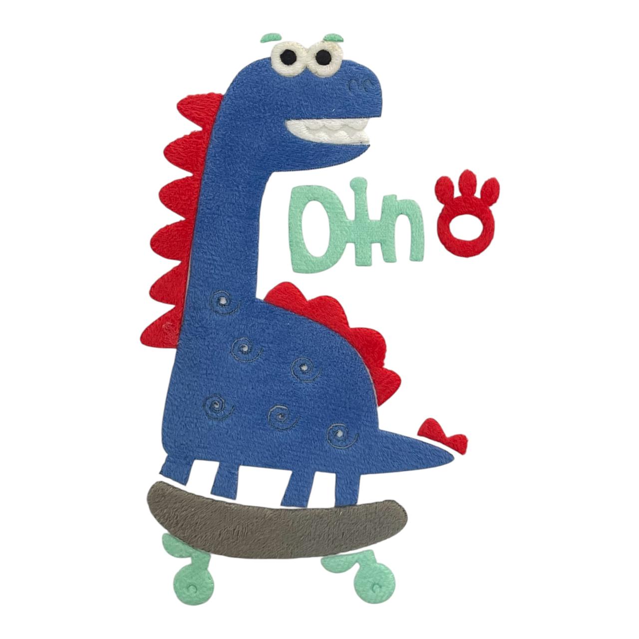 DINO AZUL PATINETA 20 * 12 CM -- 0H0707