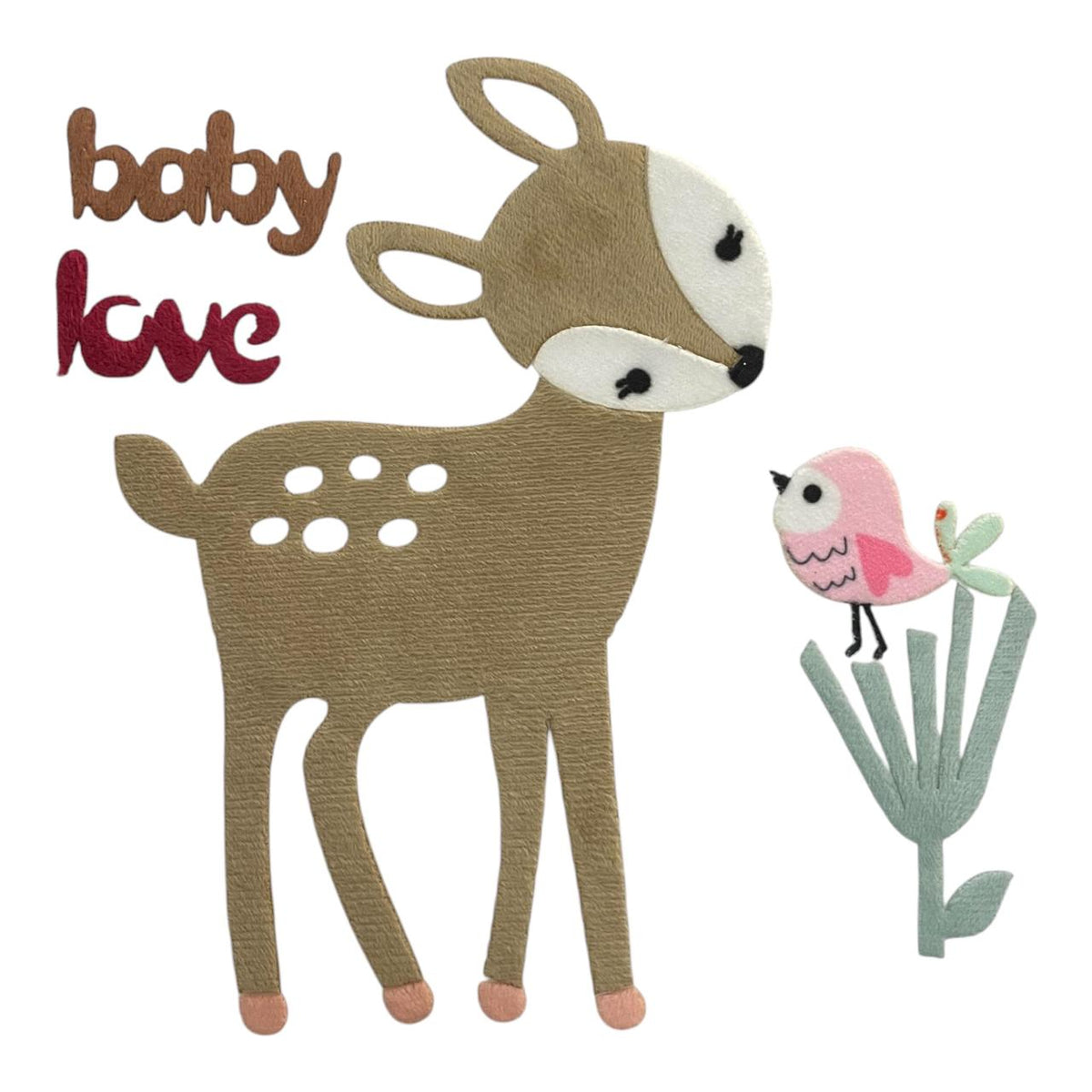 BABY LOVE VENADO PAJARO 20 * 19.8CM -- 0L0620