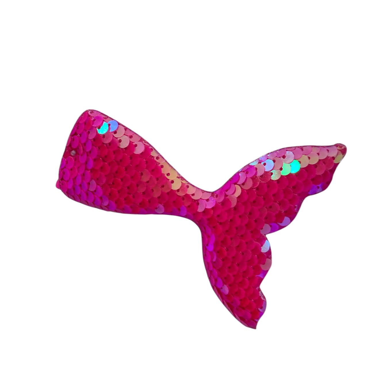 COLA SIRENA - ROSA ROJO