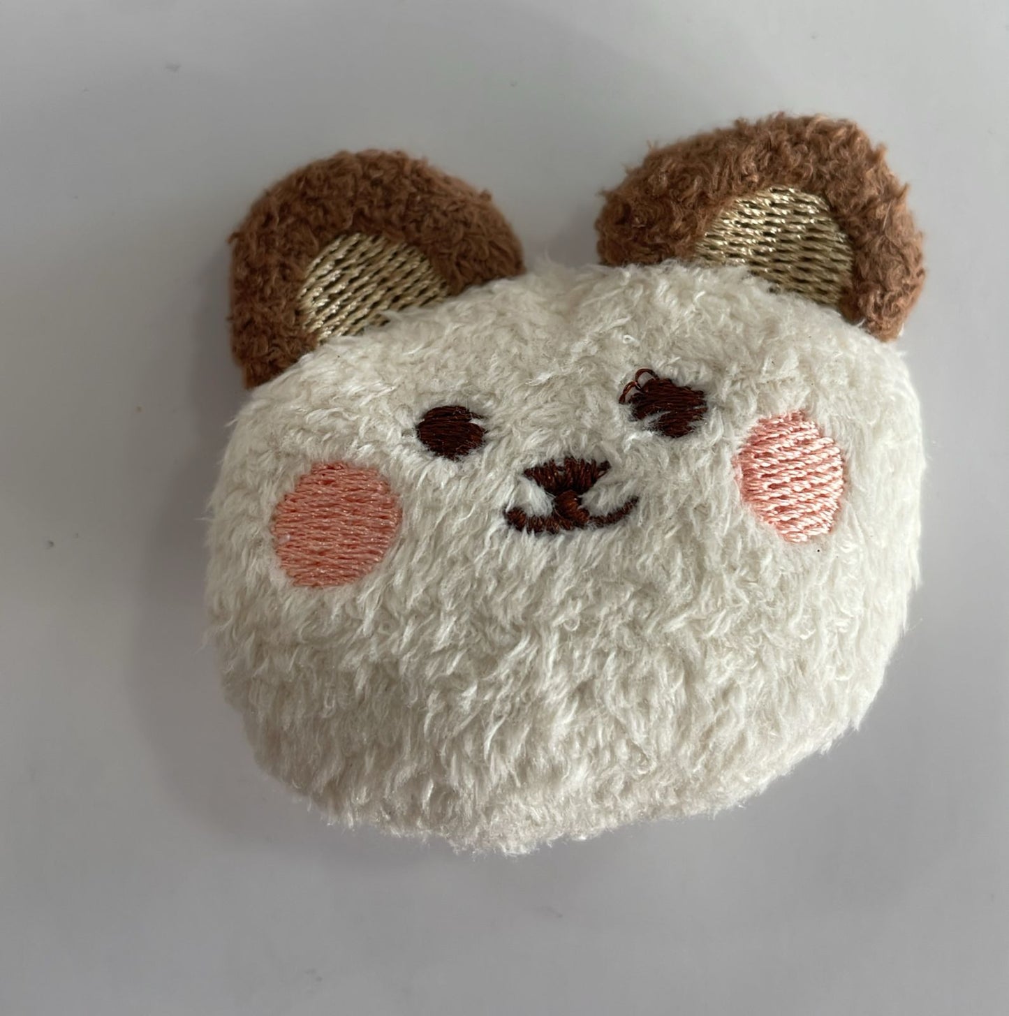 PELUCHE RATON OREJAS CAFES