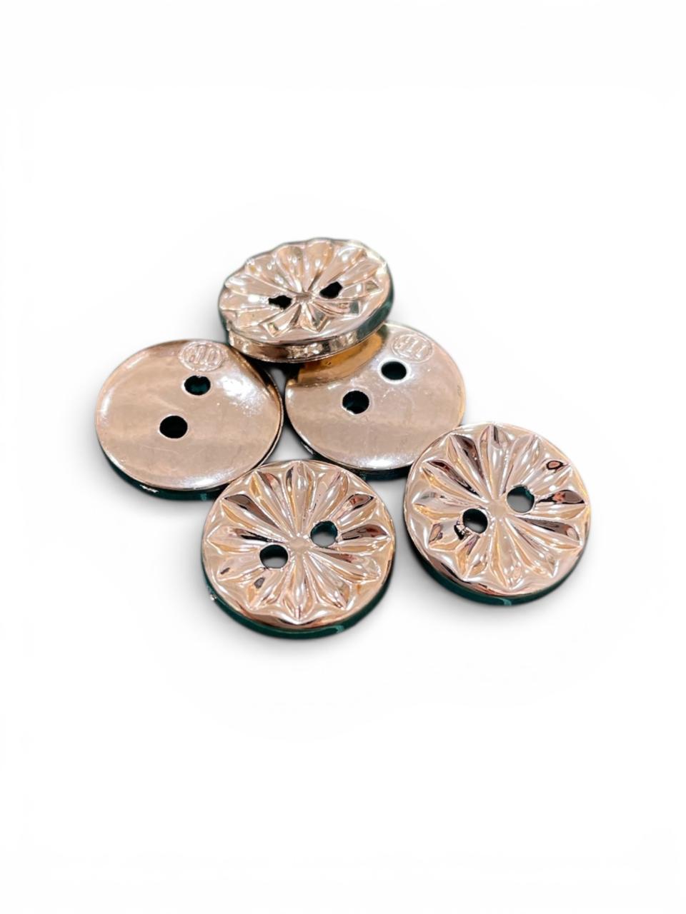 BOTON DE FIGURAS #20 ORO ROSA H-042