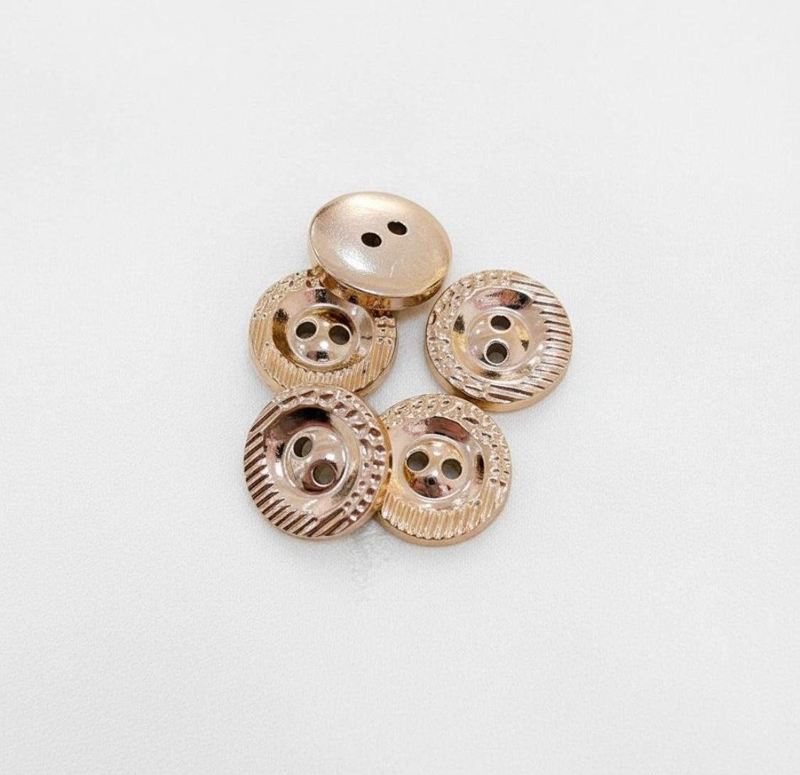 BOTON DE FIGURAS #20 ORO ROSA H081