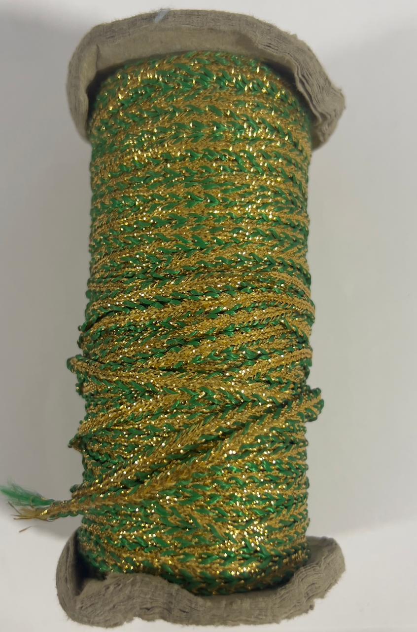 ESPIGUILLA DORADA/VERDE 5MM