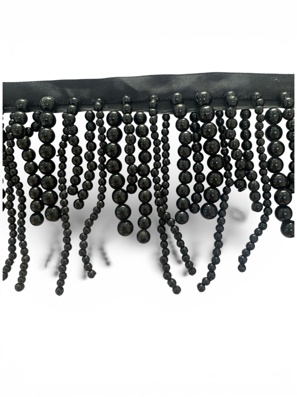 FLECO DE PERLA LLUVIA NEGRO