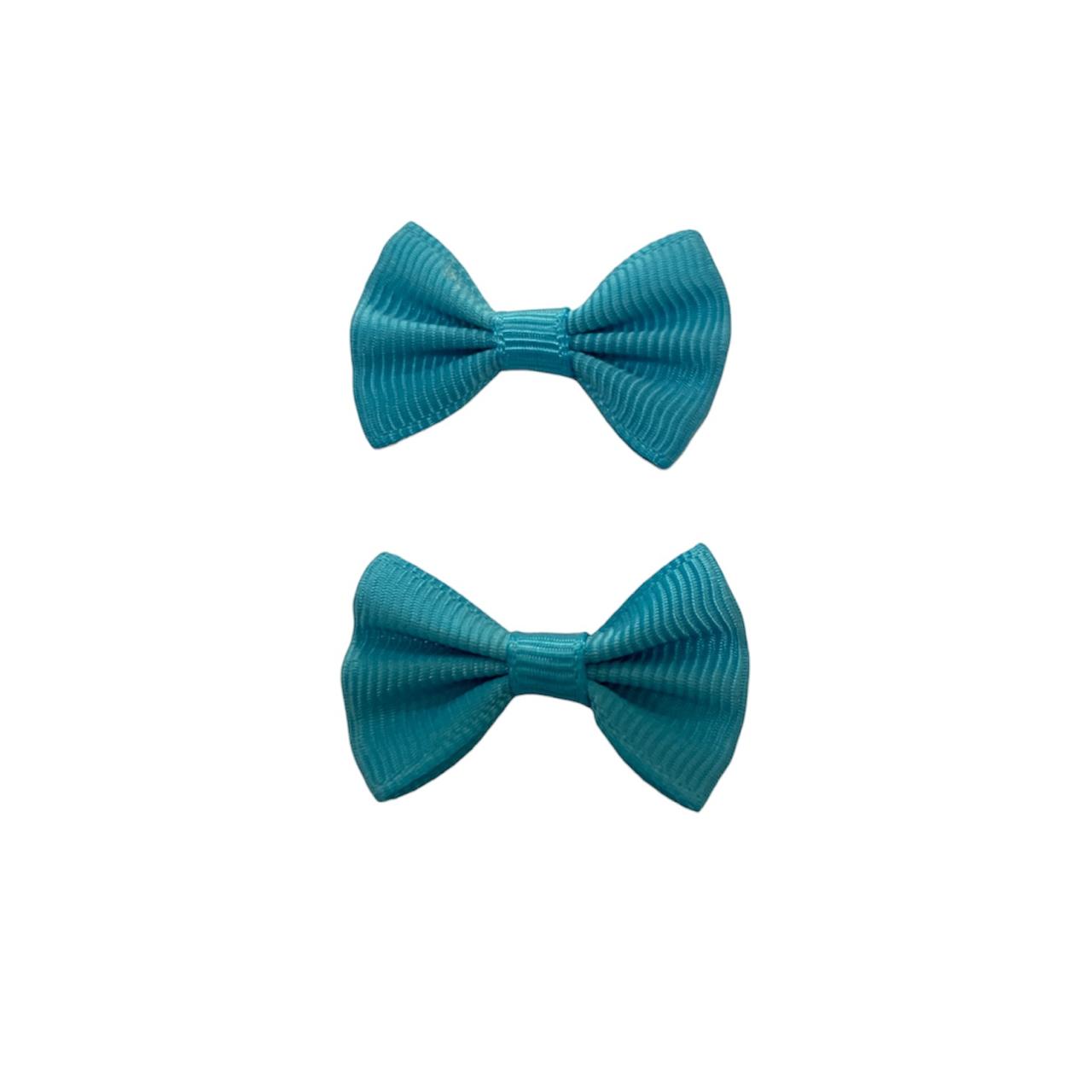 MOÑO POPOTILLO AZUL TURQUESA