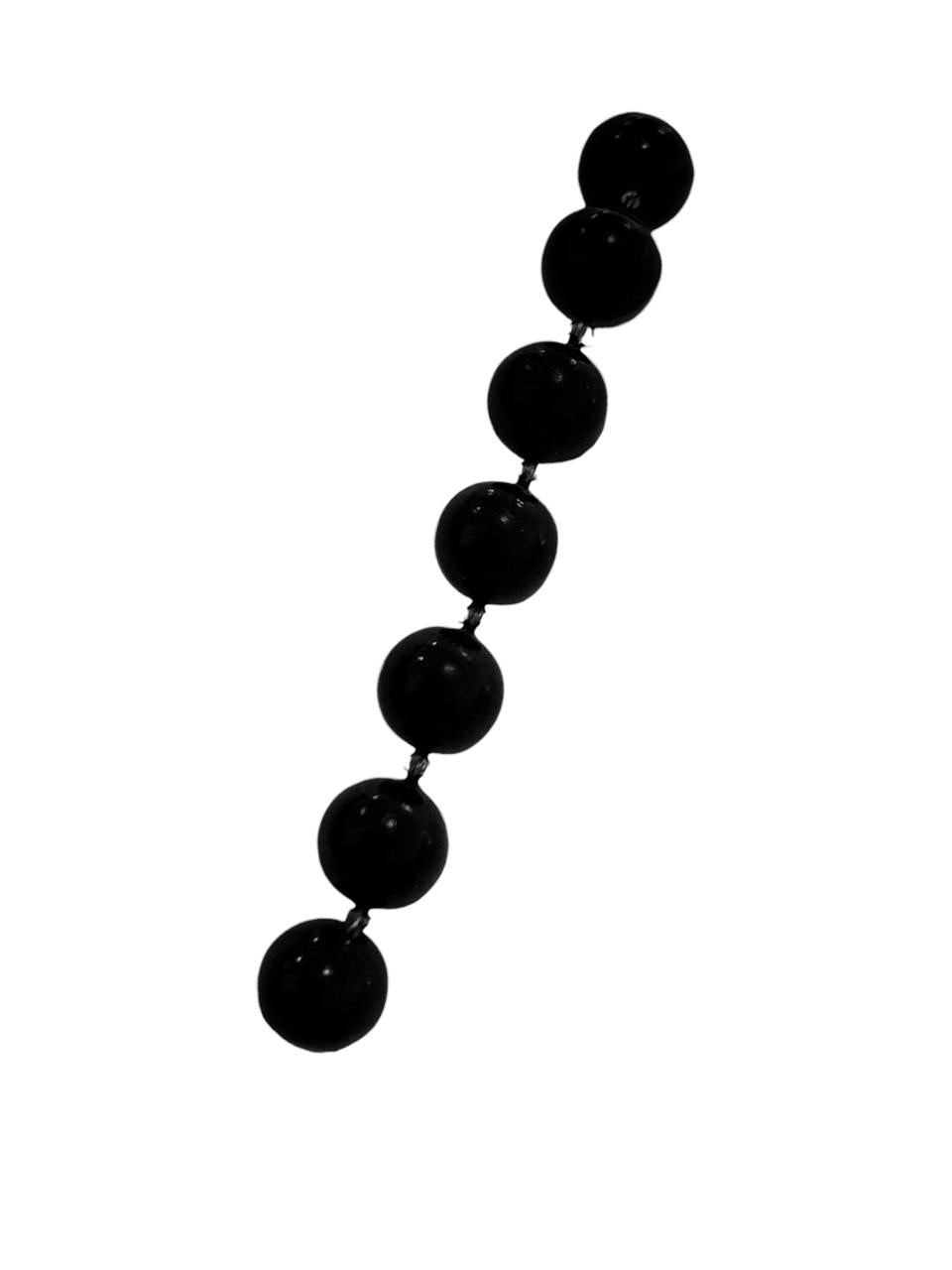 PERLA DE ROLLO NEGRO #6