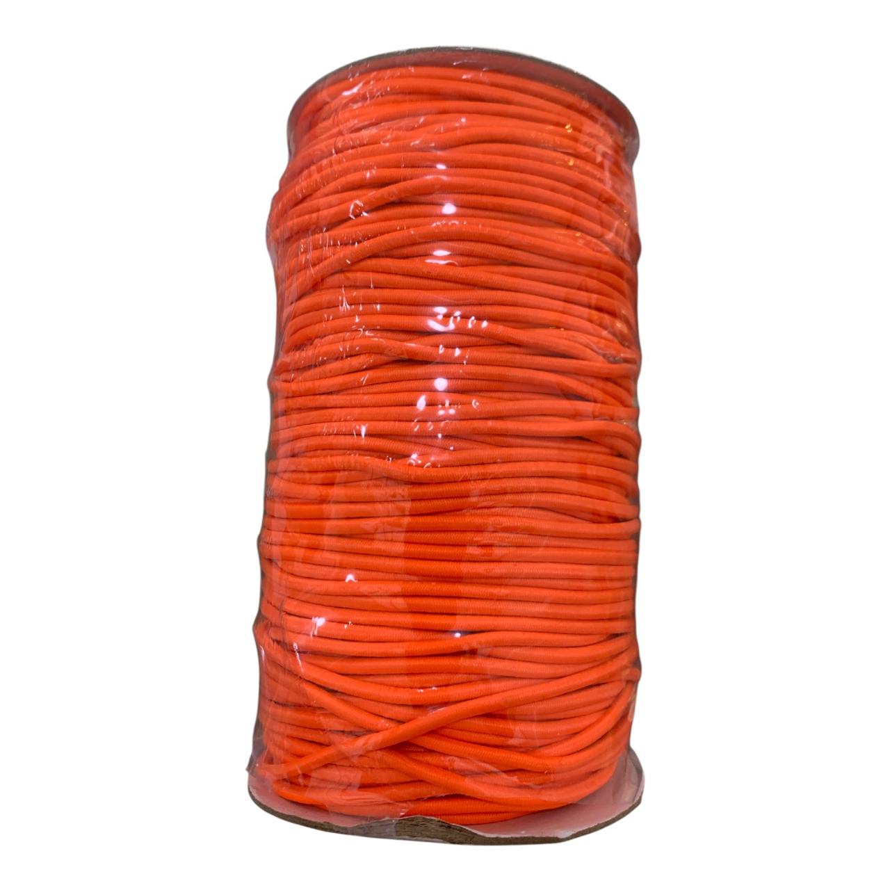 COLA DE RATA ELASTICA NARANJA NEON