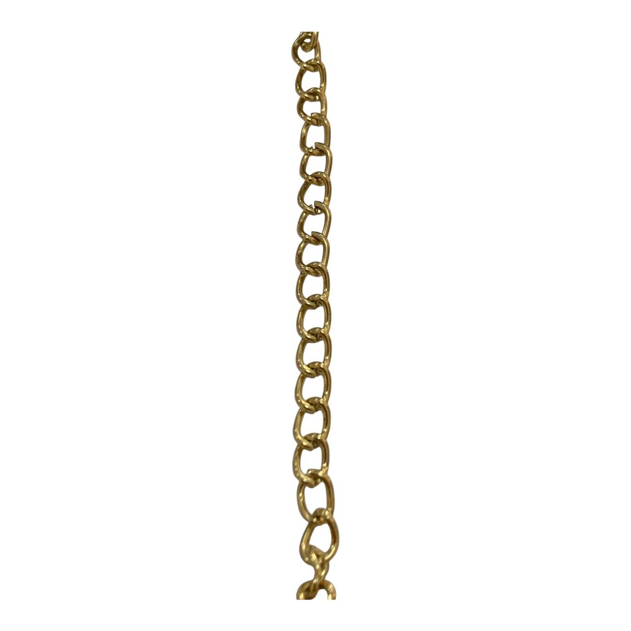 CADENA ALAMBRE DORADA 50 MTS POR BOLSA
