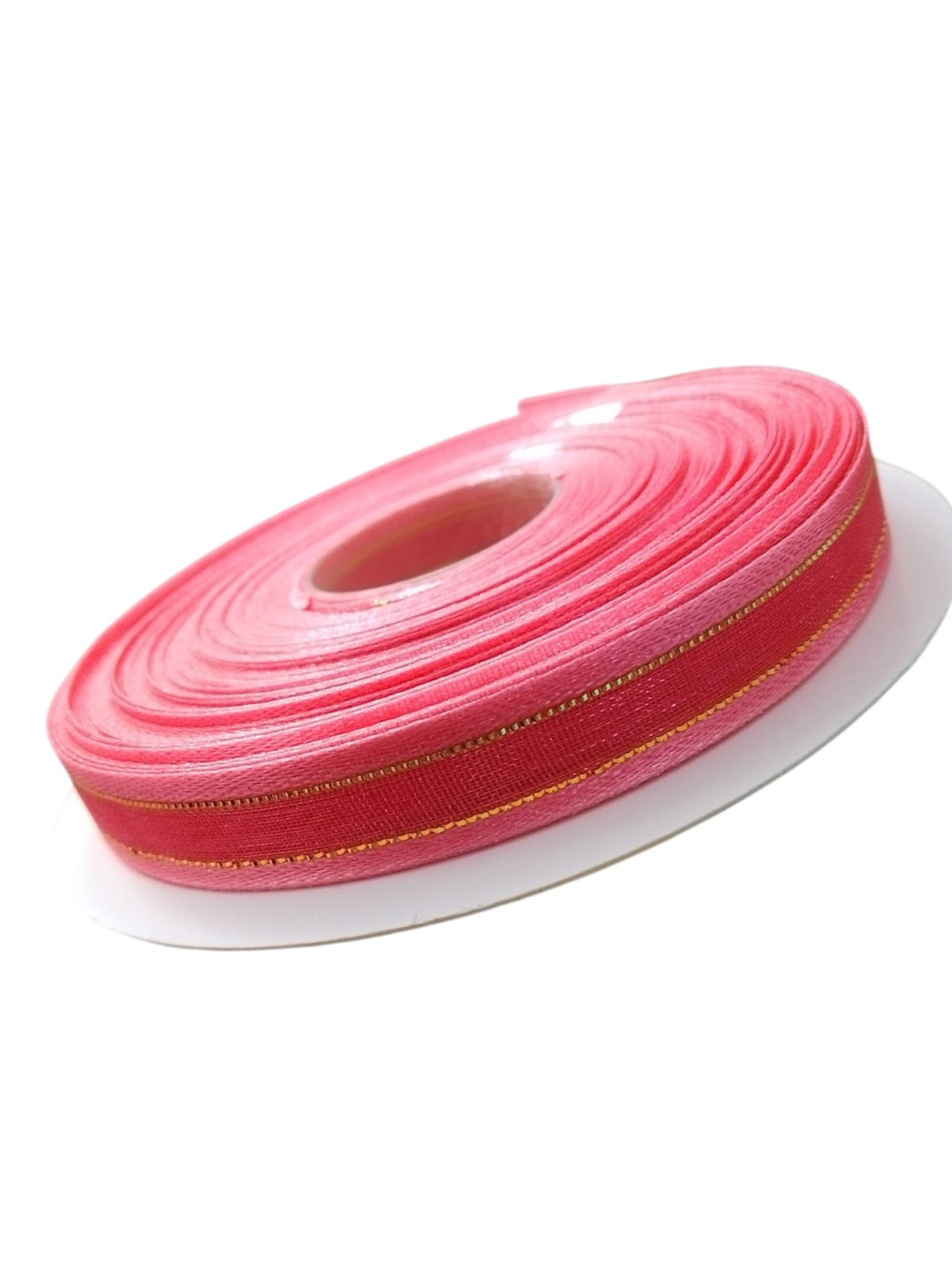 LISTON DE ORGANZA 3/8 CORAL 362