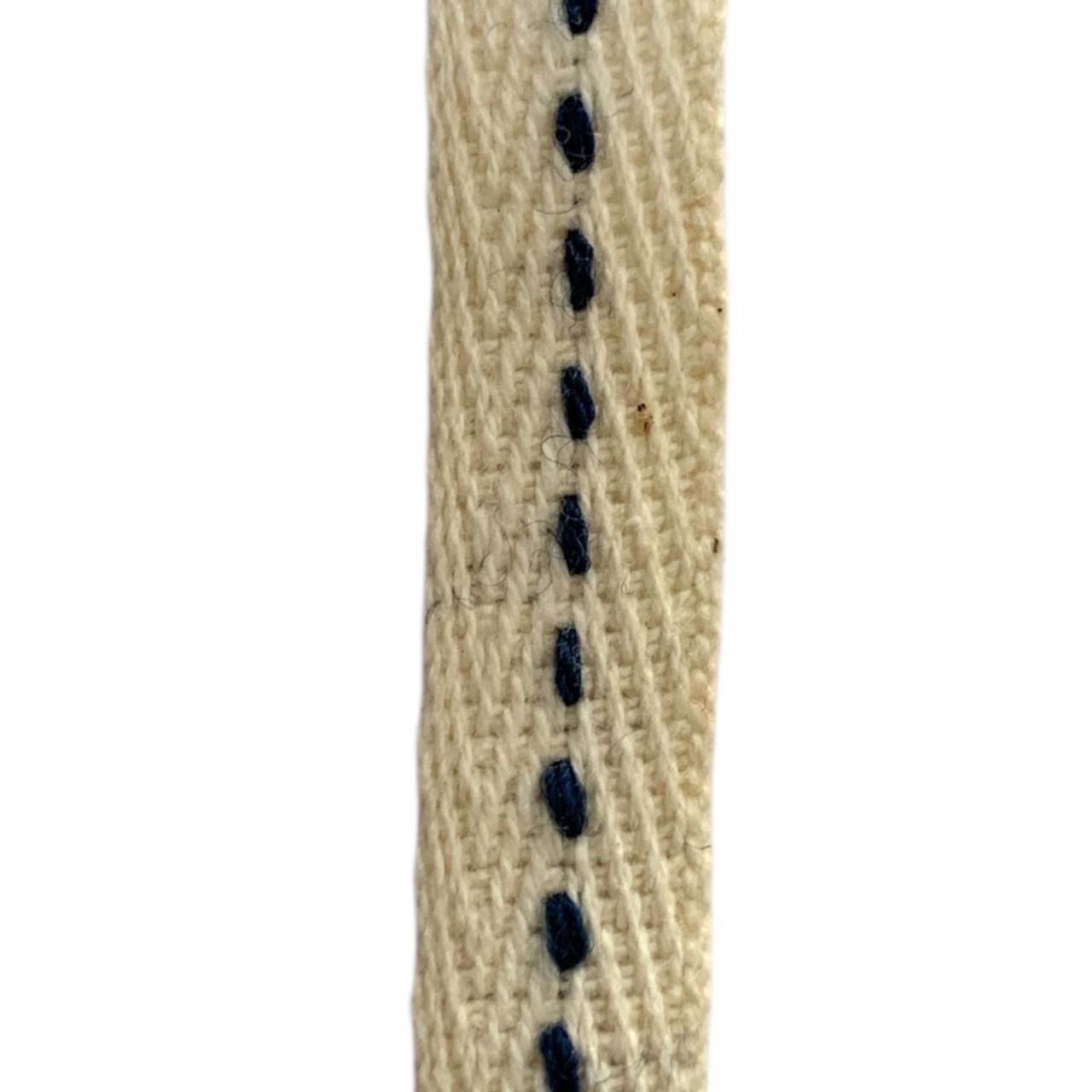 CINTA PALMITA PUNTEADA MARINO