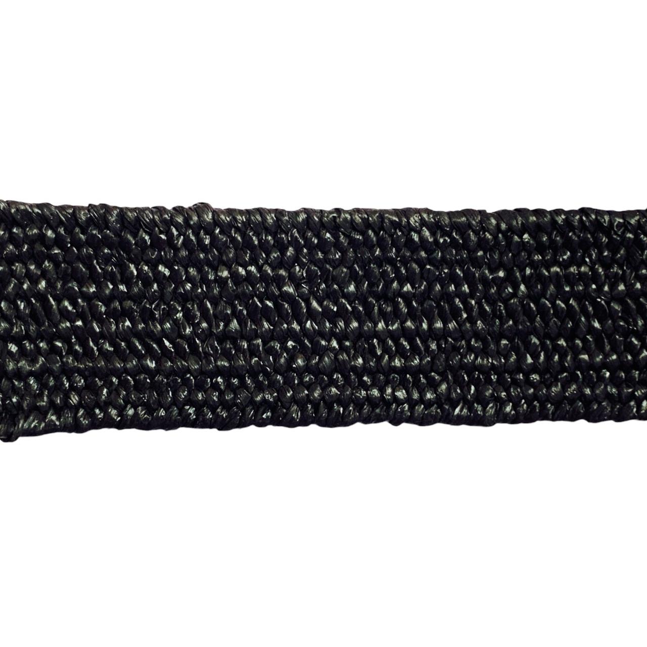 CINTO DE RAFIA NEGRO