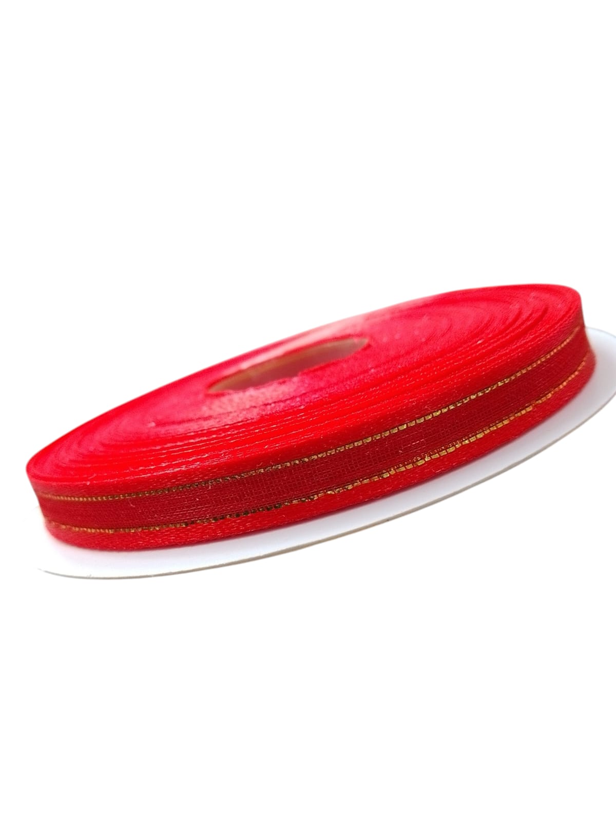 LISTON DE ORGANZA 1/4 ROJO