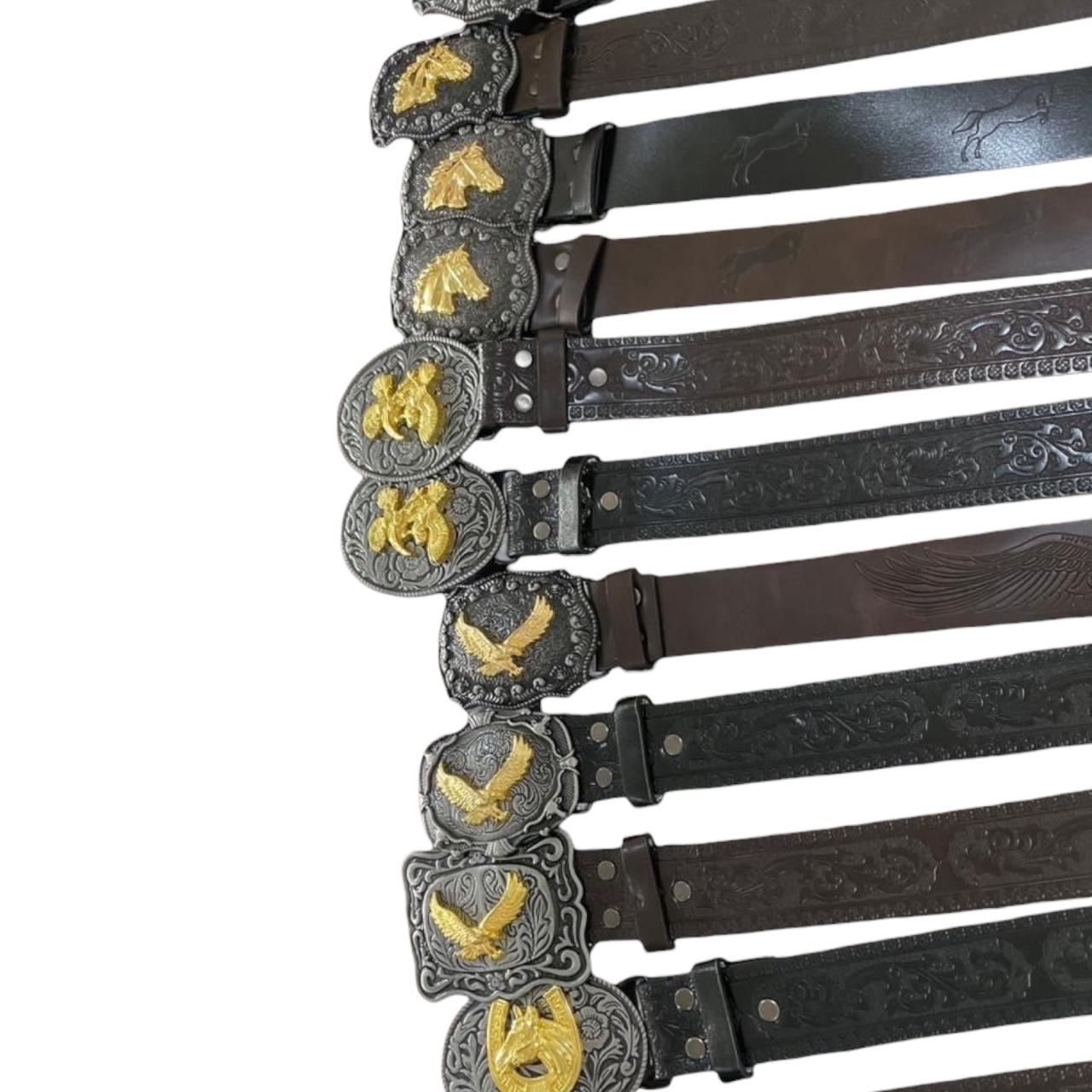 CINTO NEGRO VAQUERO VARIOS MODELOS
