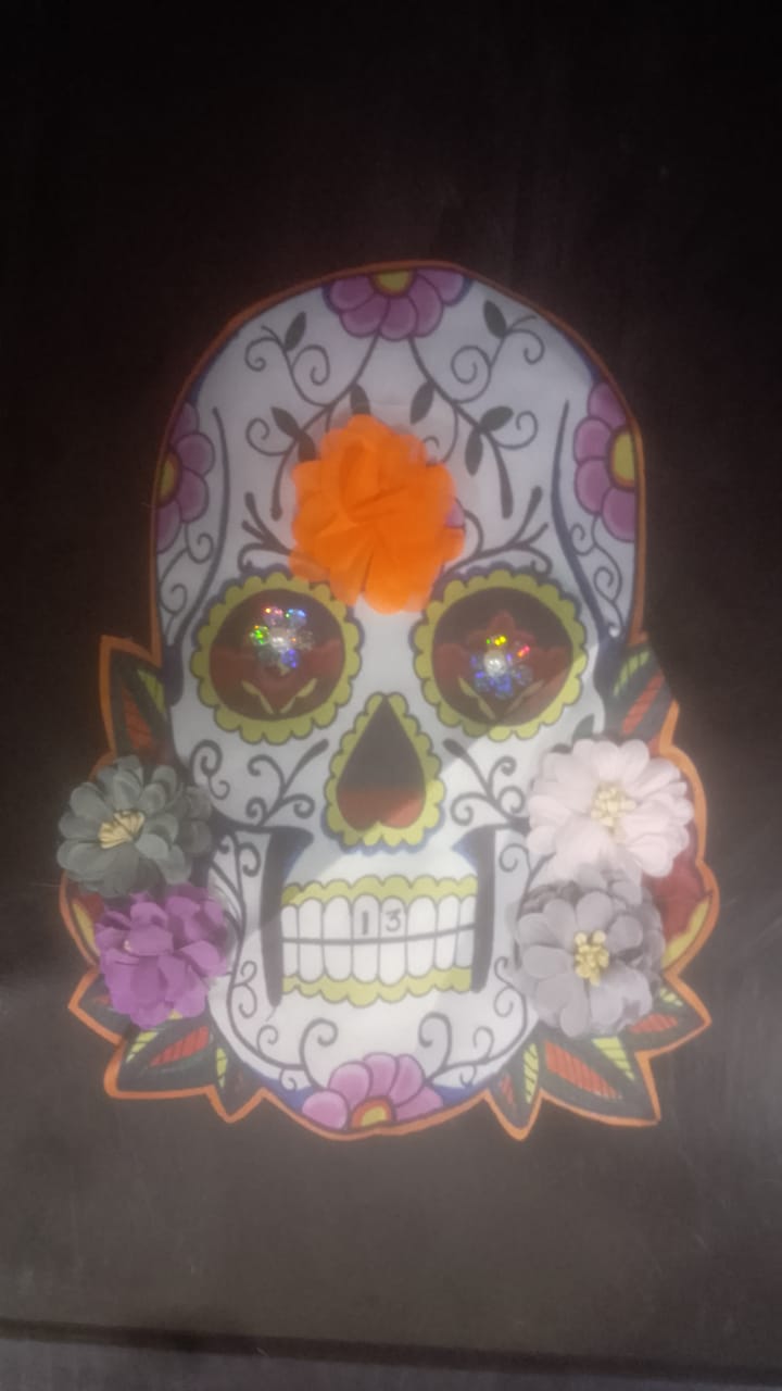 PARCHE CALAVERA