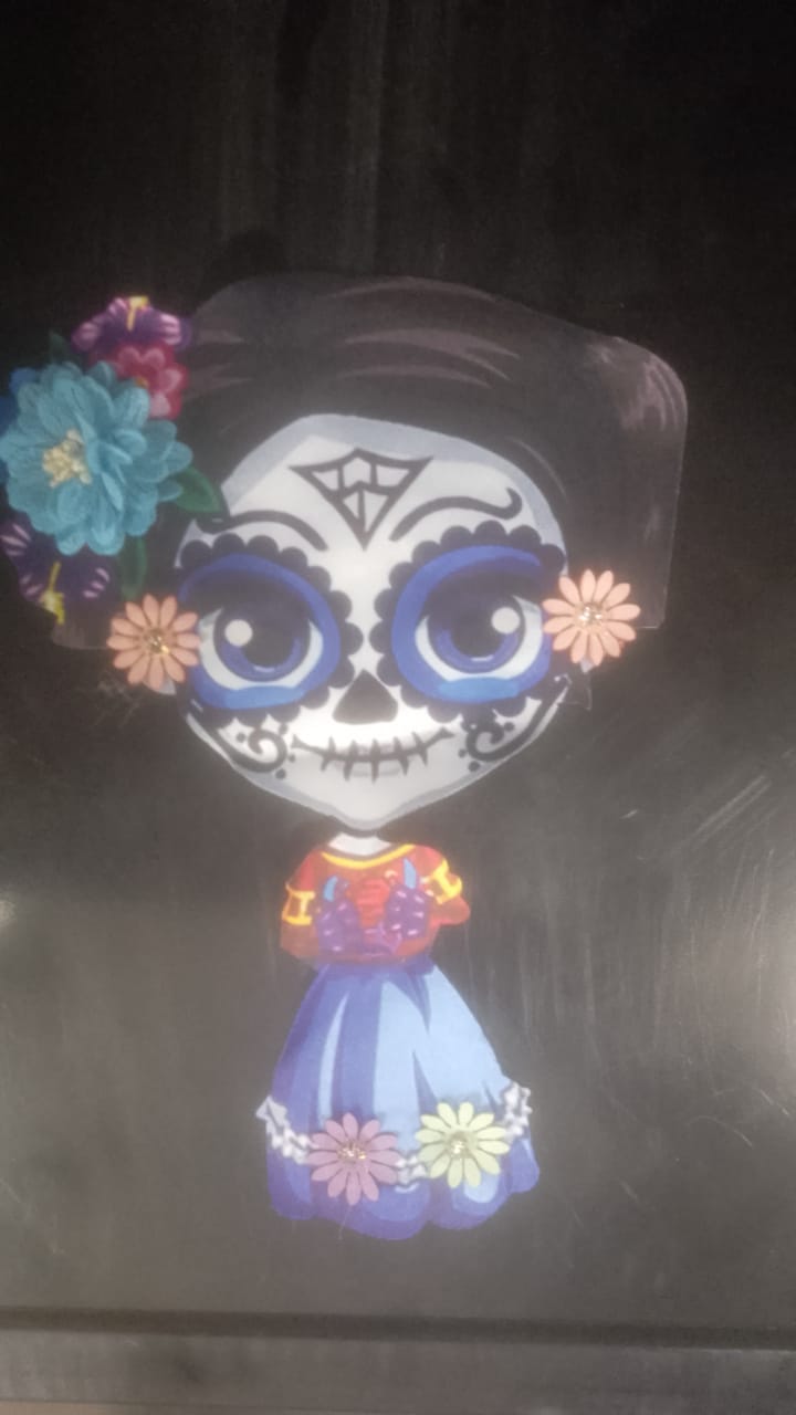 PARCHE CATRINA CABEZONA