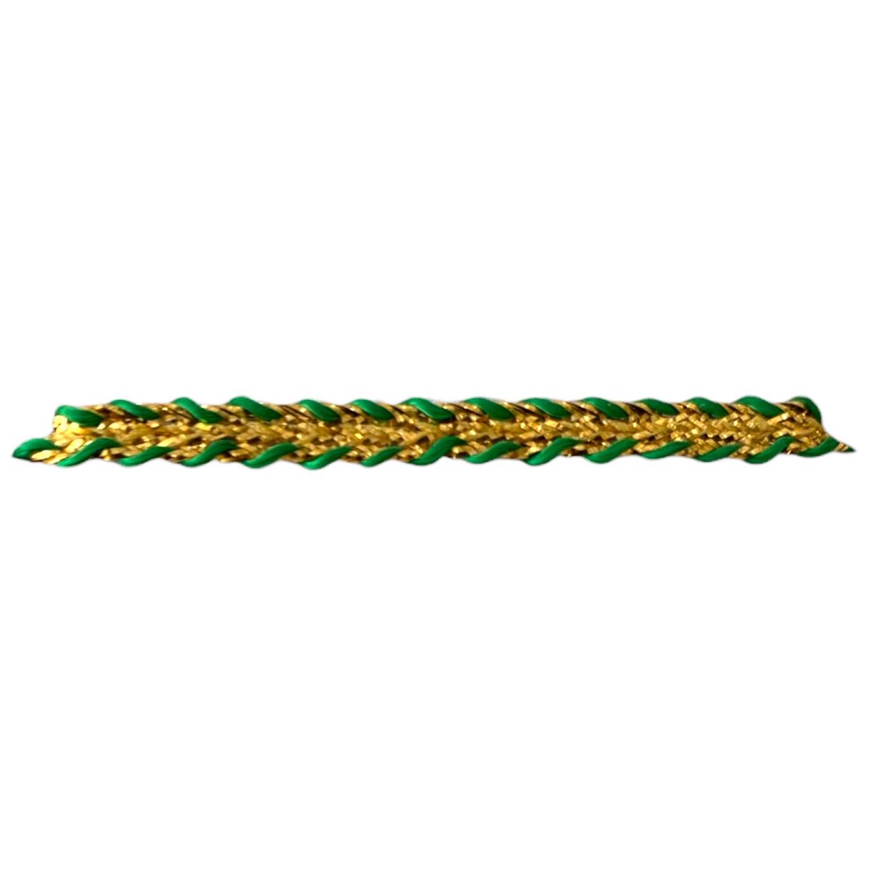 ESPIGUILLA DORADA/VERDE 5MM