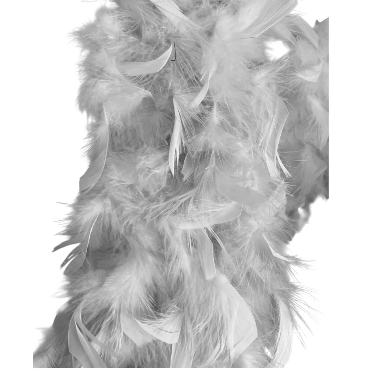 PLUMA AVESTRUZ BLANCO