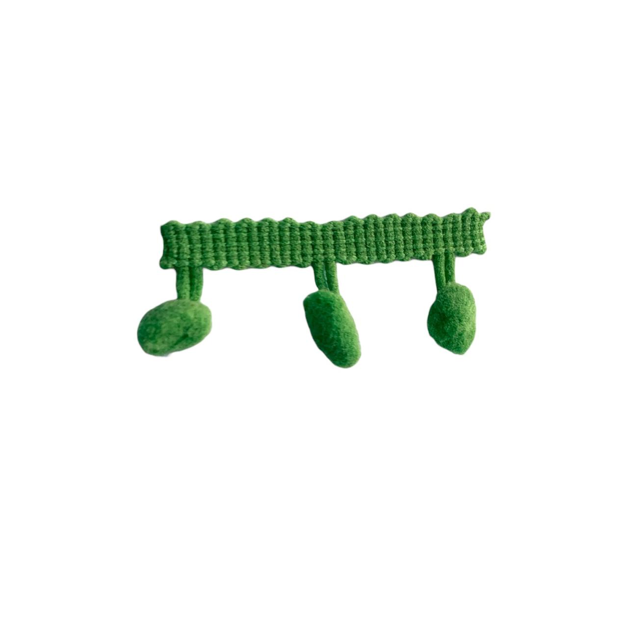 MILLARE POMPON 1 CM VERDE BANDERA